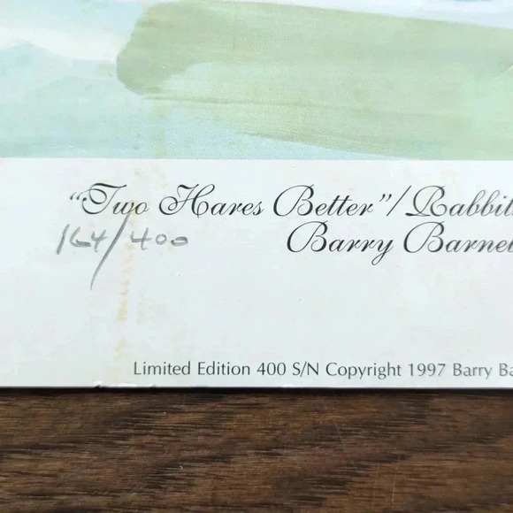 Barry Barnett Print, numbered and signed - Picture 2 of 6